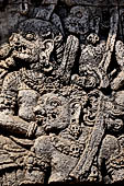 Candi Panataran - Main Temple. Ramayana relief. 